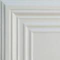 Tin Ceiling Powder Coated Color Sample Finish: Creamy White