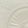 Tin Ceiling Powder Coated Color Sample Finish: Oyster White