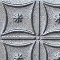 Powder Coated Silver Finish - Silver Vein