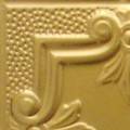 Tin Ceiling Finishes - Plated Steel Brass
