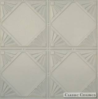 Tin Ceiling Design 307 Pre Painted White