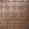Tin Ceiling Design 209 DEME Snap Antique Plated Copper