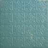 Tin Ceiling Design 209 DEME Snap Painted 702 Pastel Turquoise