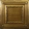 Tin Ceiling Design 504 Antique Plated Brass