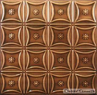 Tin Ceiling Design 200 Antique Plated Copper