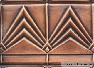 Tin Ceiling Design 904 Antique Plated Copper