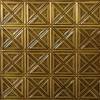 Tin Ceiling Design 205 Antique Plated Brass