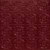 Tin Ceiling Design 208 Painted 801 Wine Red
