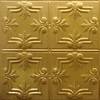 Tin Ceiling Design 321 Plated Steel Brass
