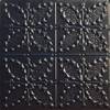 Tin Ceiling Design 335 Painted 104 Hammered Black