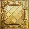 Tin Ceiling Design 502 Plated Steel Brass 2x4