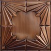 Tin Ceiling Design 507 Antique Plated Copper 2x4