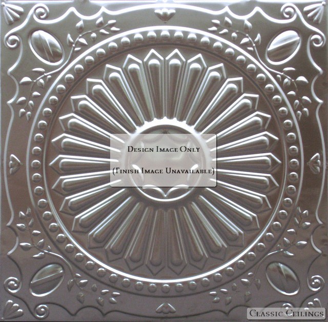 2x2 Lacquered Tin Ceiling Design 525